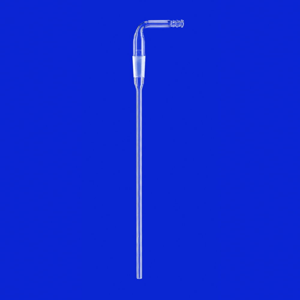 Gas-Einleitungsrohr, gebogen, DURAN®-Rohr