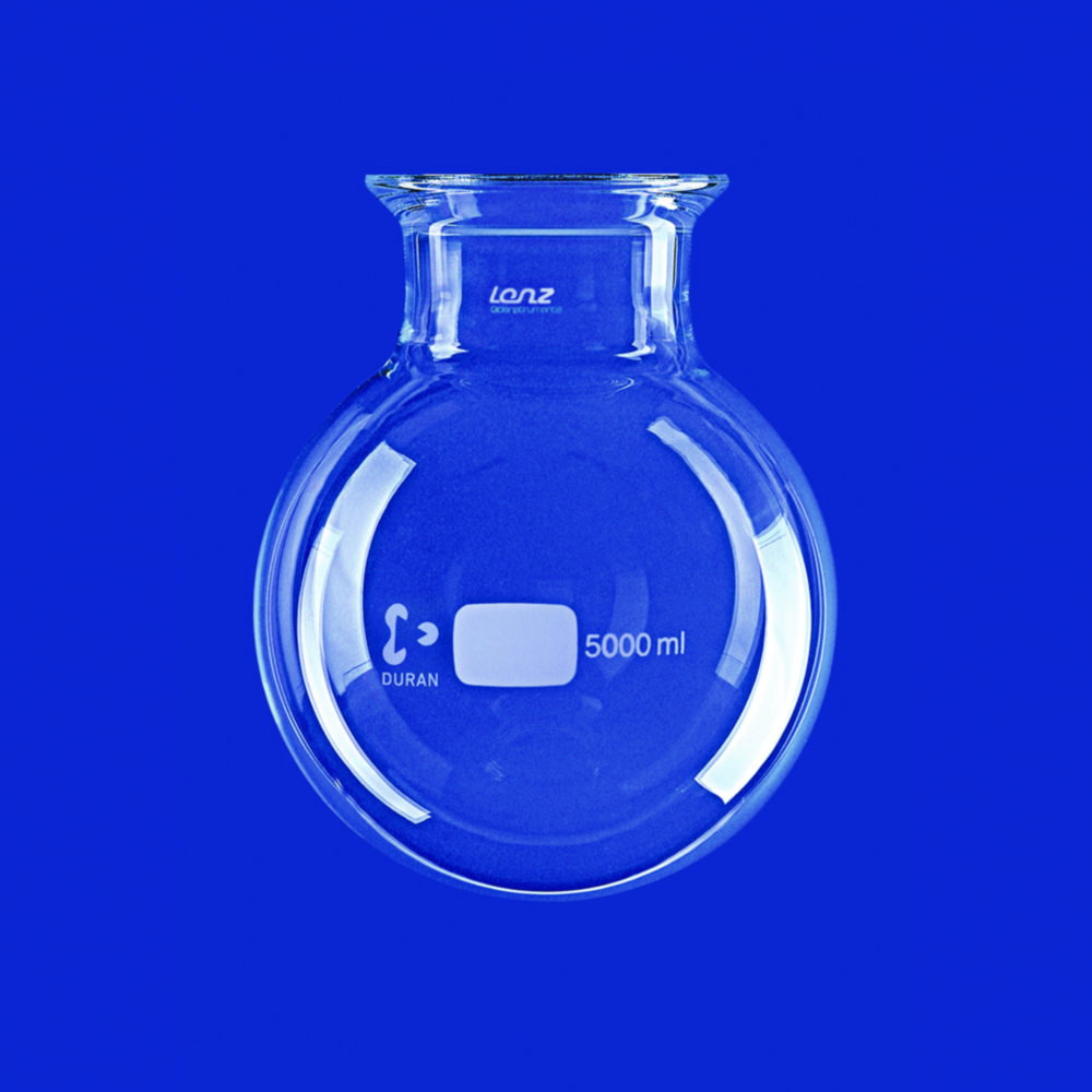Reaktionsgefäße, kugelförmig, DURAN®-Rohr