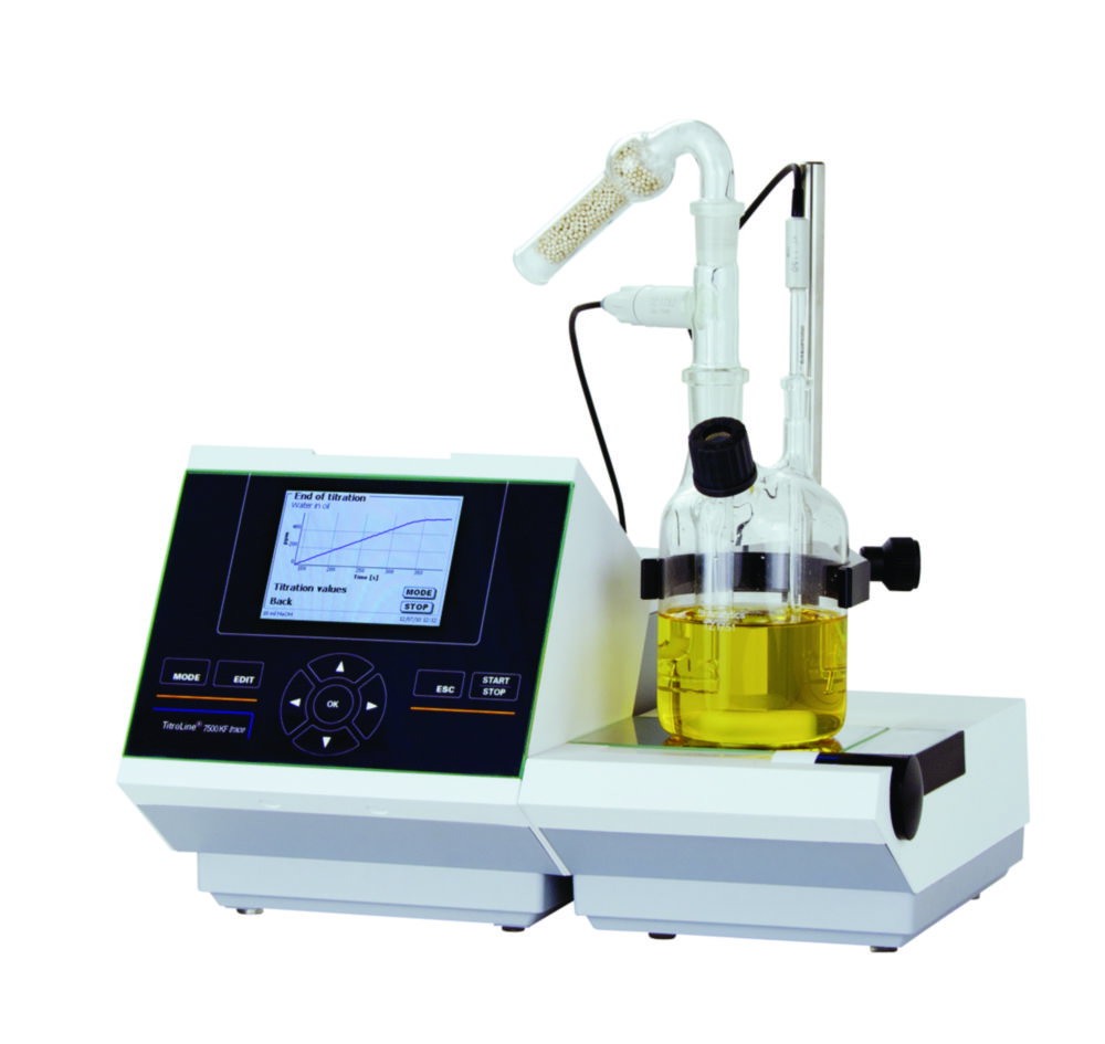 Coulometrischer KF-Titrator TitroLine® 7500 KF trace Modul 1