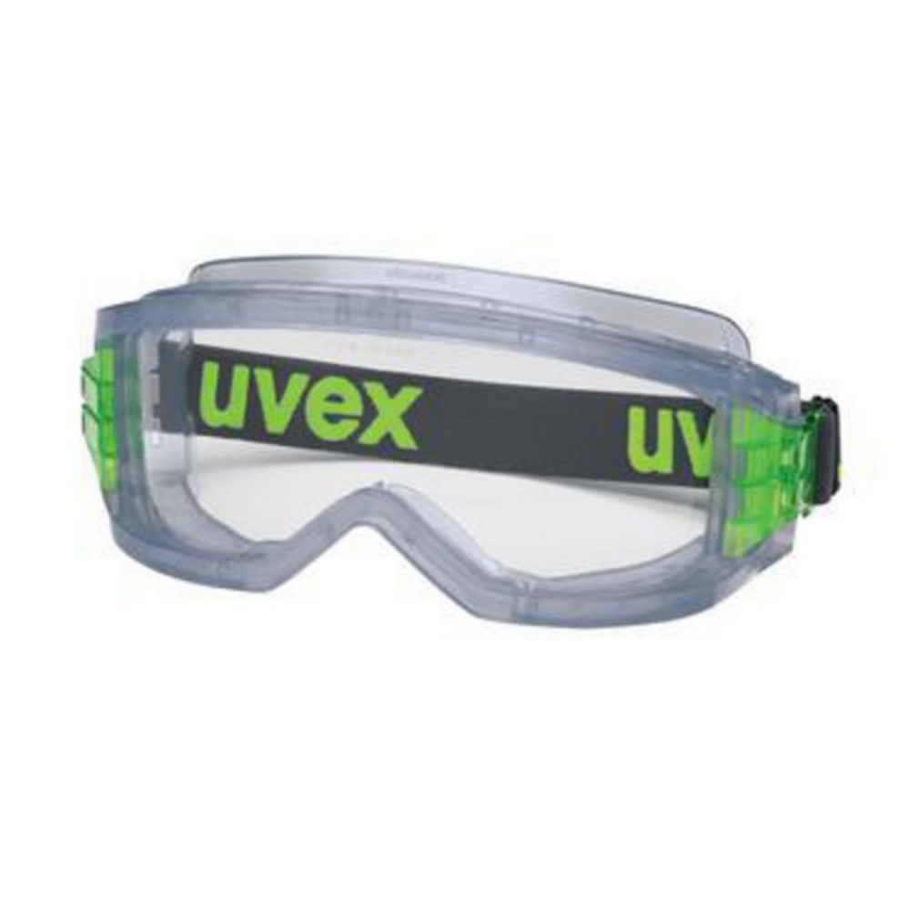 Vollsichtbrille ultravision 9301 Farbe: grau transparent, Scheibe: farblos, CA beschlagfrei, breites Nasenteil