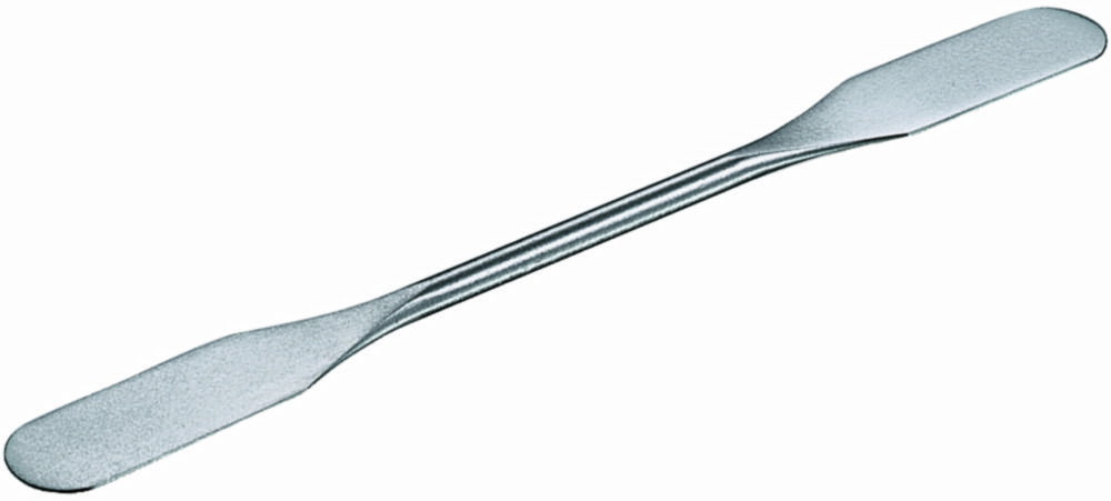 Mörser-Doppelspatel, rostfrei, 150 mm, steif