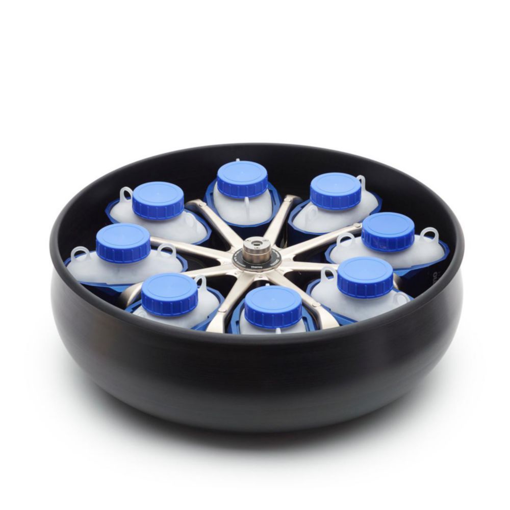 Ausschwingrotoren mit ovalen Bechern für Bioprocessing-Zentrifugen BIOS 16