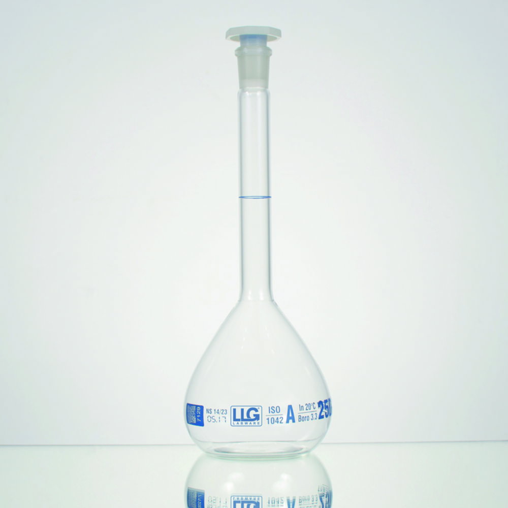 LLG-Messkolben, Borosilikatglas 3.3, Klasse A