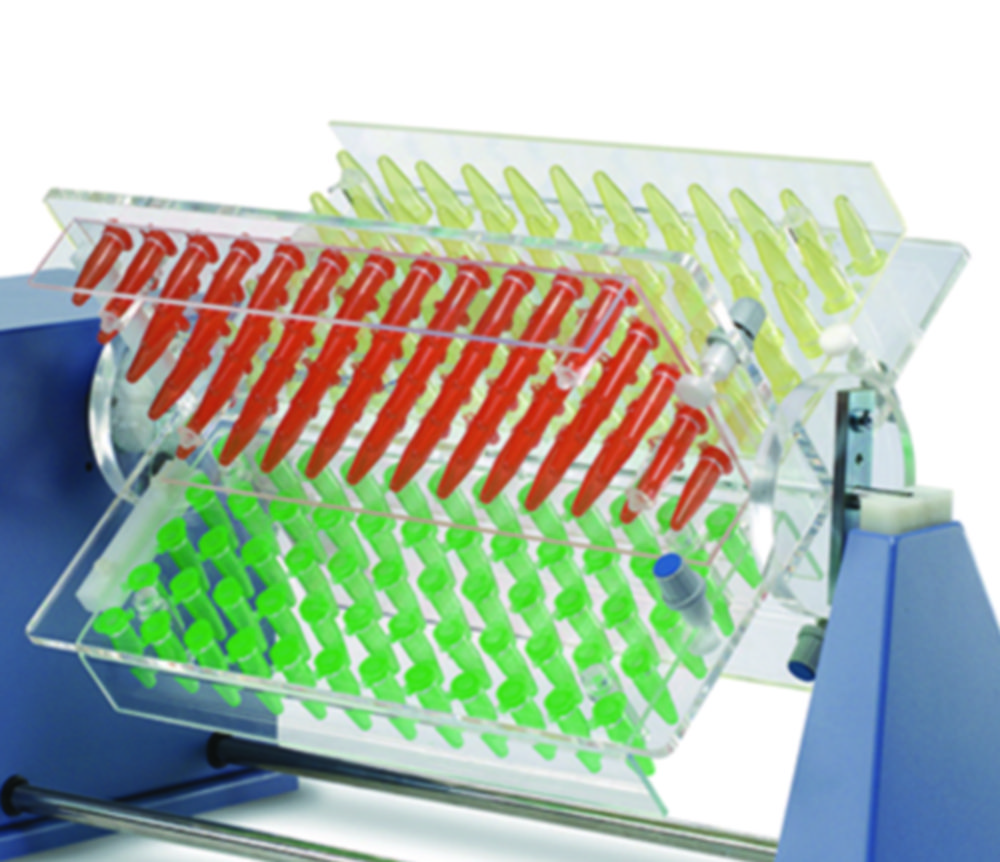 Drehmodul für Mikrozentrifugenröhrchen STR4/5 für Überkopfschüttler DR-200