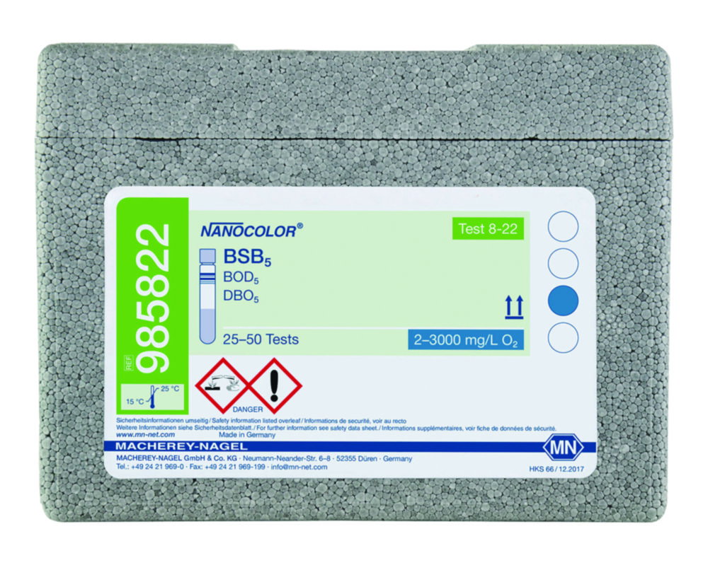 Rundküvettentests NANOCOLOR® BSB