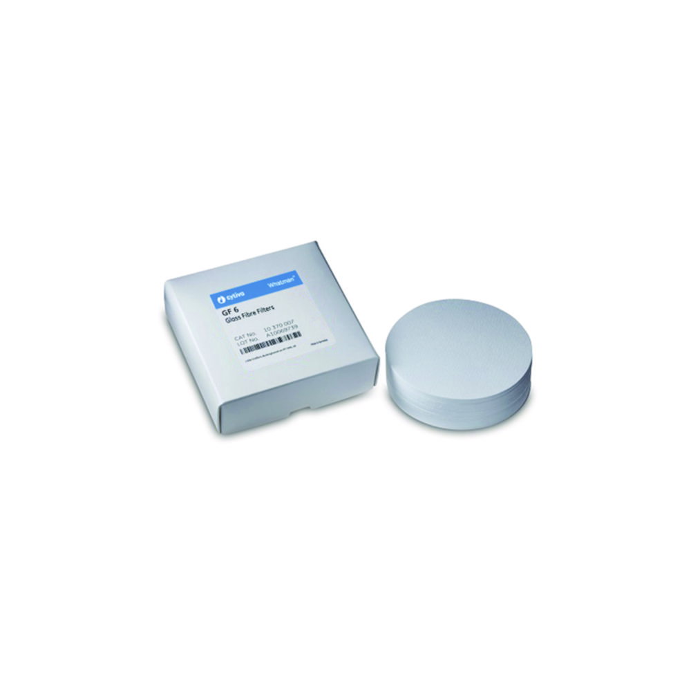 Glasfaser Filter Sorte GF 6, Rundfilter
