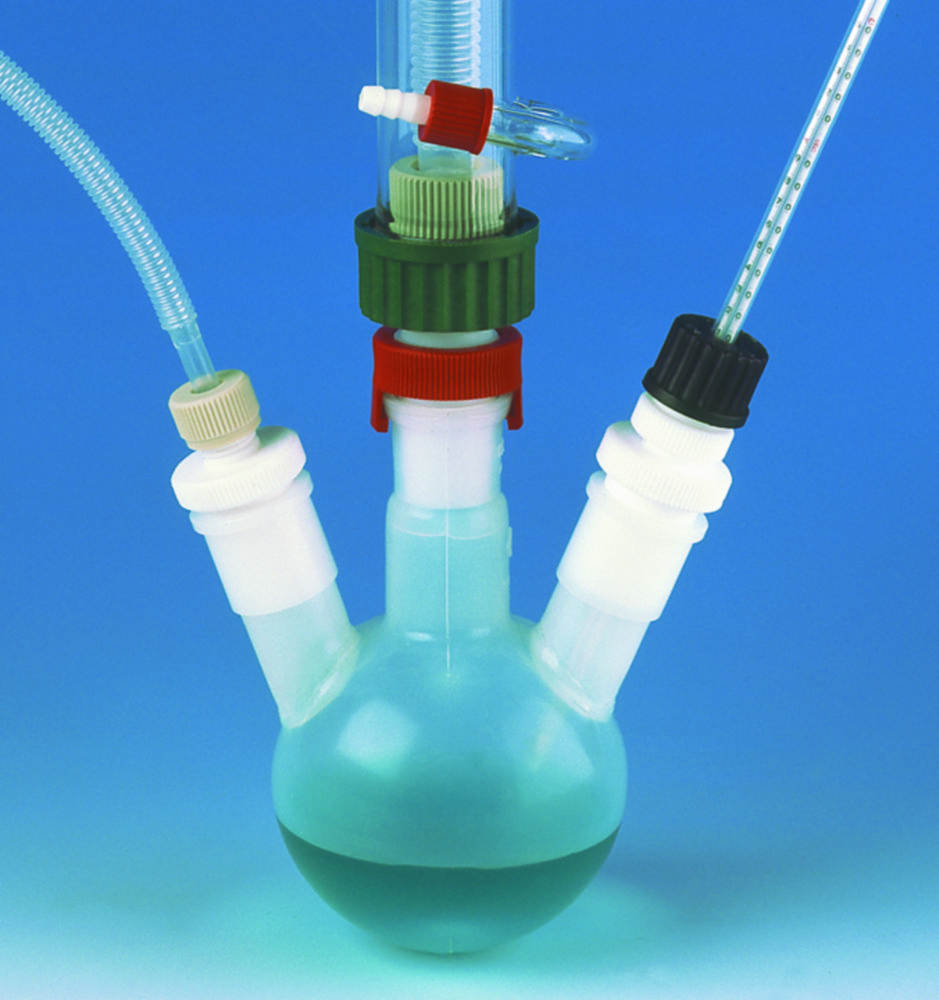 PFA-Rundkolben 100 ml MH NS 29, SH 1 x NS 14