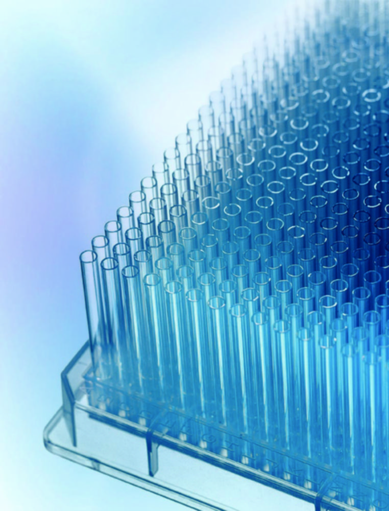 Einmal-Mikrotiterplatten f. 96 Gefäße, 1200 ul