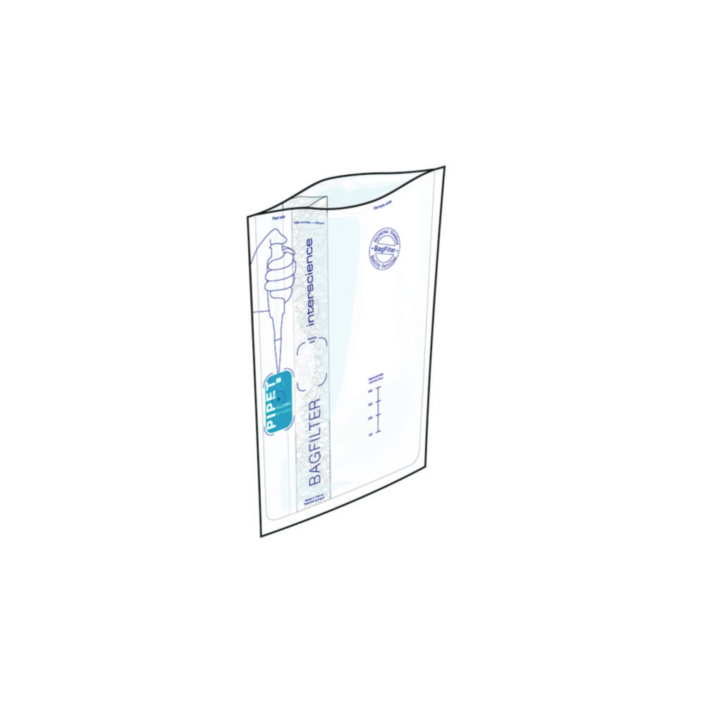 Homogenisatorbeutel mit Seitenfilter BagSystem® BagFilter® Pipet