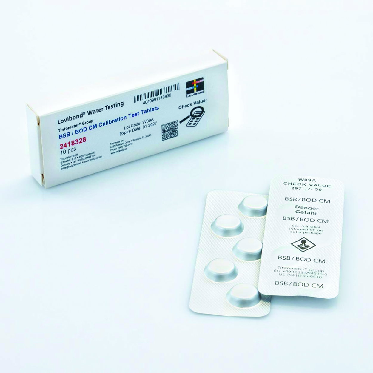 Set zur Überprüfung des Systems für BSB-Messsystem BD 600/606